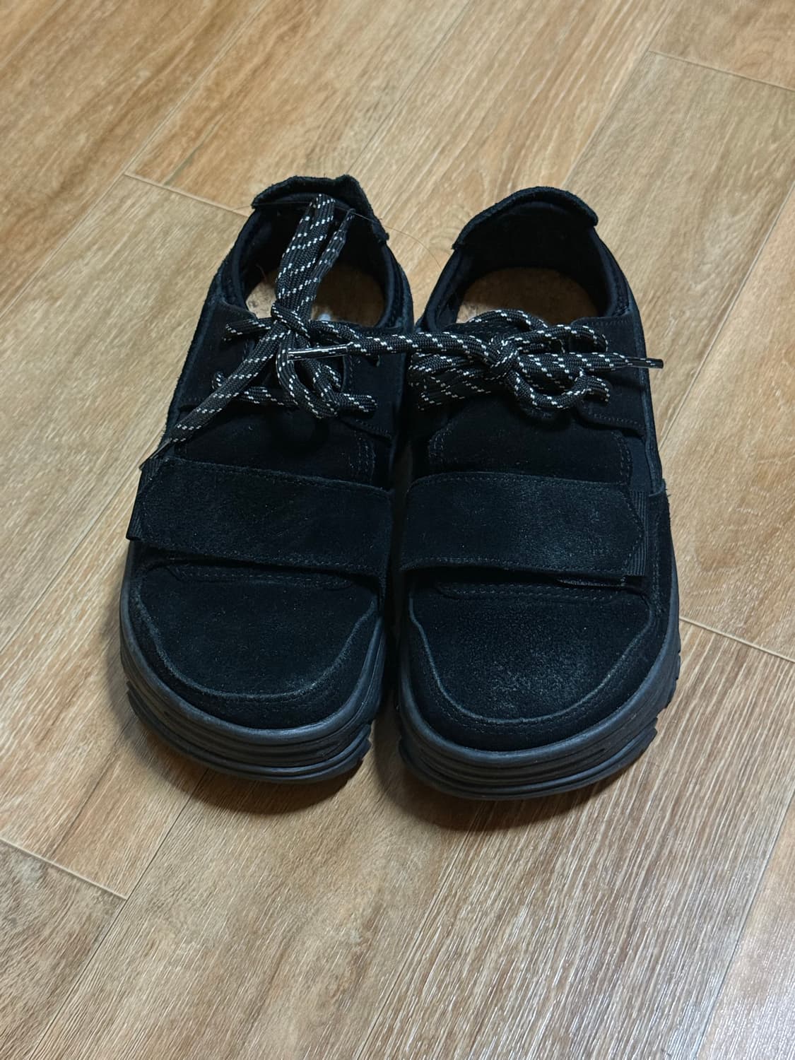 오찌 3300 하이 스웨이드 올블랙 상품이미지2