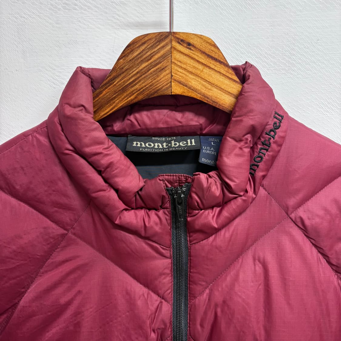90's montbell 몽벨 다이아몬드 라이트 알파인 down puff 상품이미지2