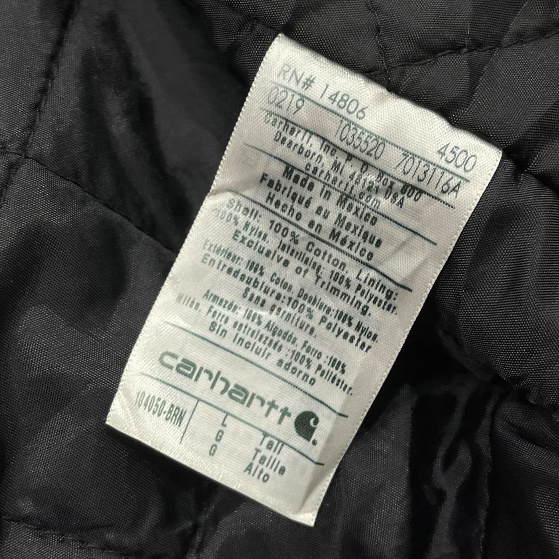 칼하트 덕 캔버스 액티브 자켓 104050-BRN 상품이미지7