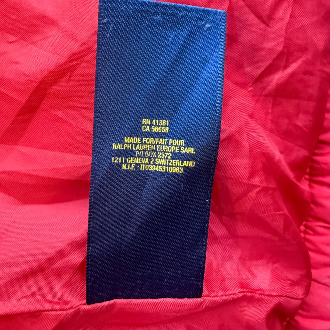 폴로 랄프로렌 푸퍼패딩 레드 상품이미지6