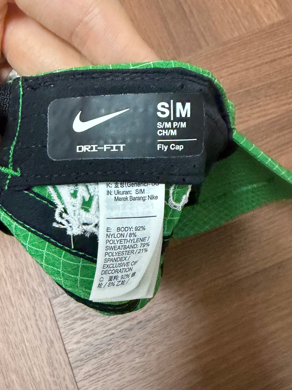 나이키 오프화이트 플라이 캡 그린 판매 상품이미지3