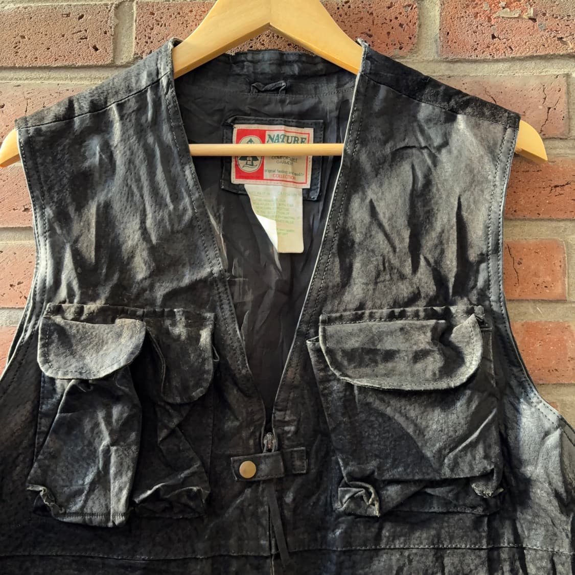 네이처 블랙 피그스킨 유틸리티 베스트 상품이미지2