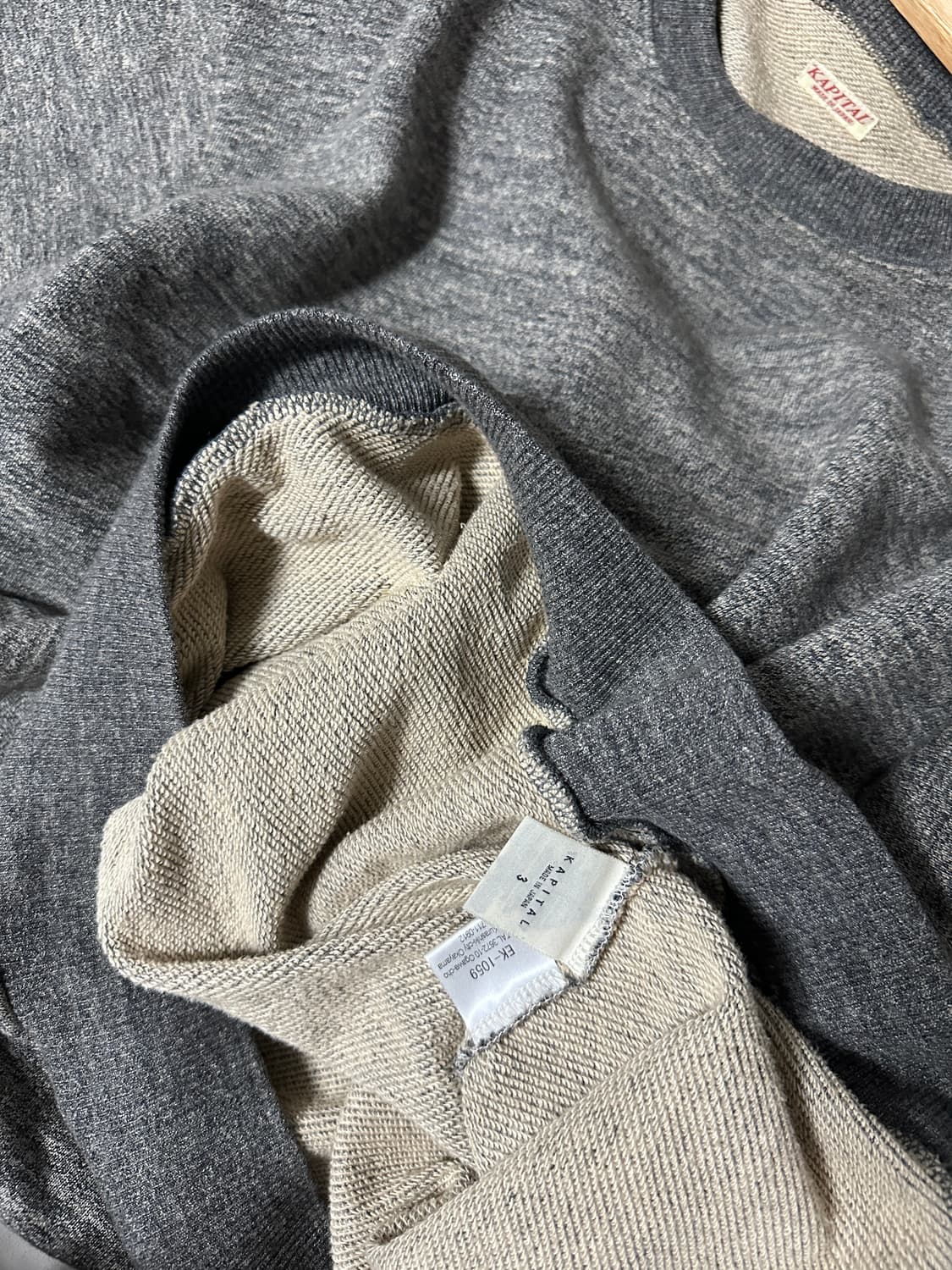 [캐피탈] kapital Grandrelle Fleece Knit 상품이미지5