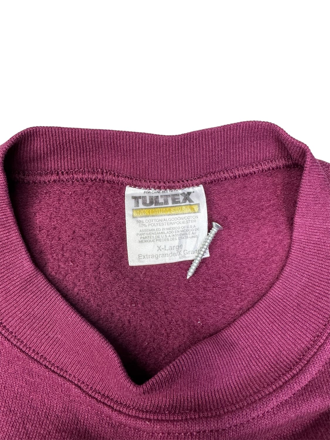 빈티지 90s 월마트 WAL MART 스마일 스웻셔츠 맨투맨 XL 상품이미지3