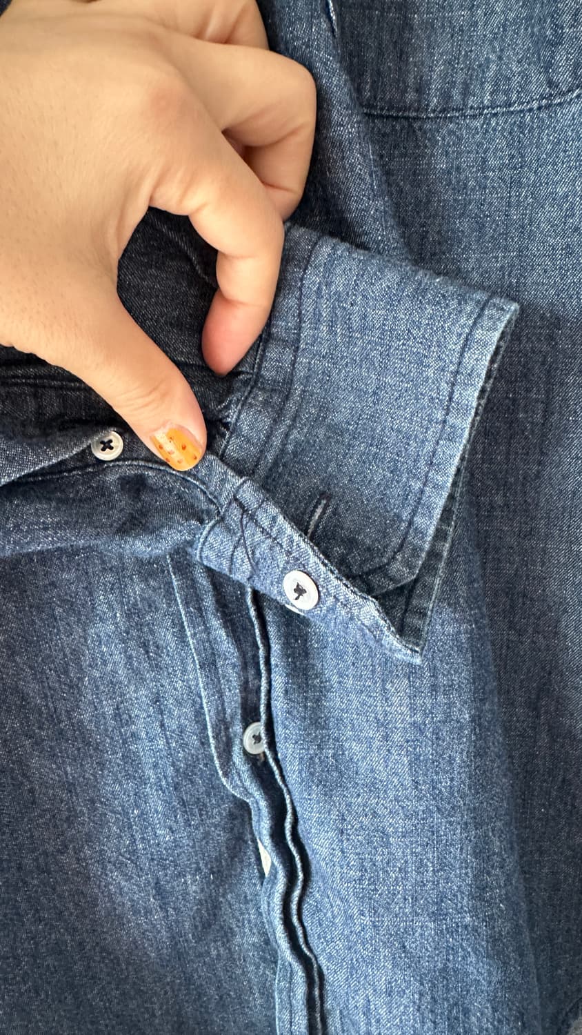 저널스탠다드 청남방 데님 셔츠 상품이미지3