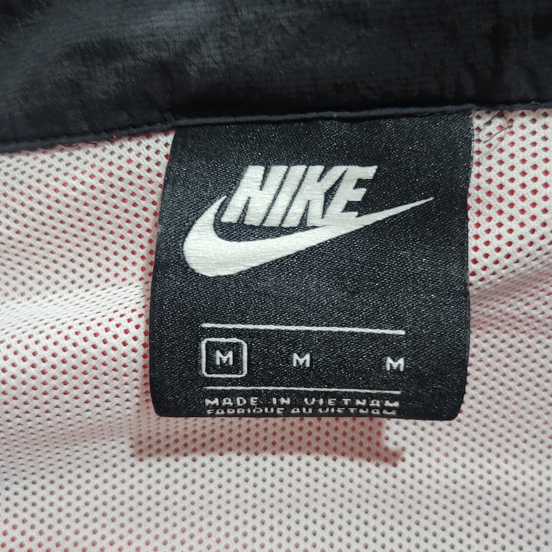 나이키 빅스우시 바람막이 자켓 블랙/레드 (M) 상품이미지4