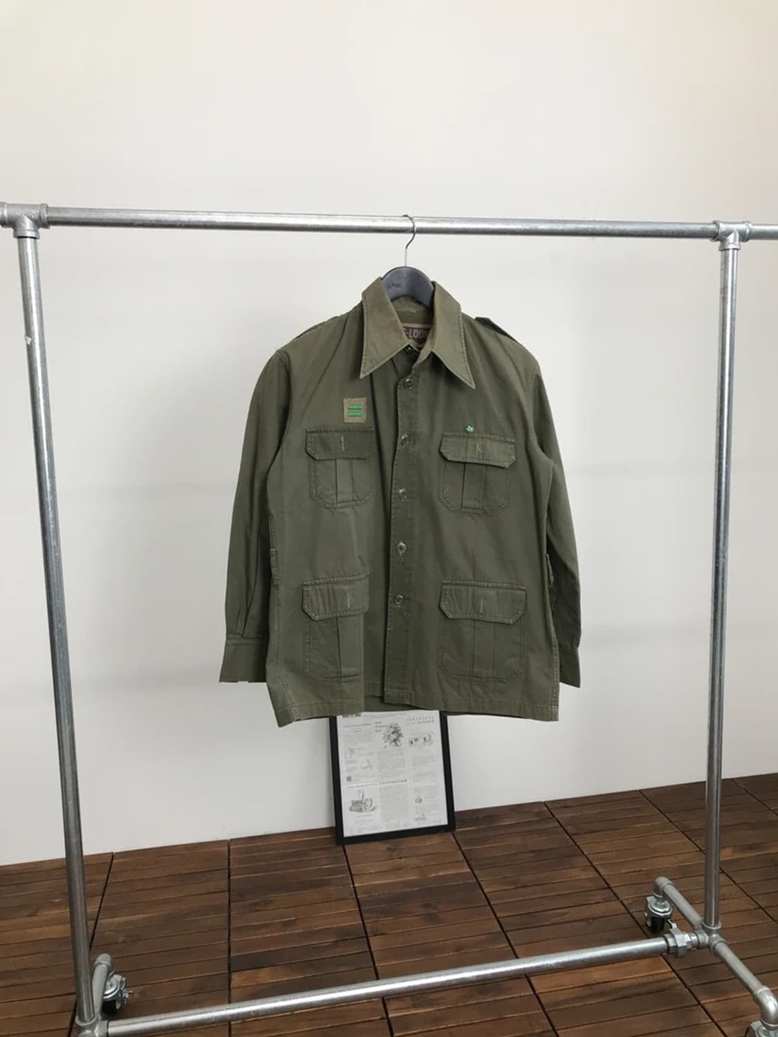 Big Loon Military Shirt Jacket 상품이미지3