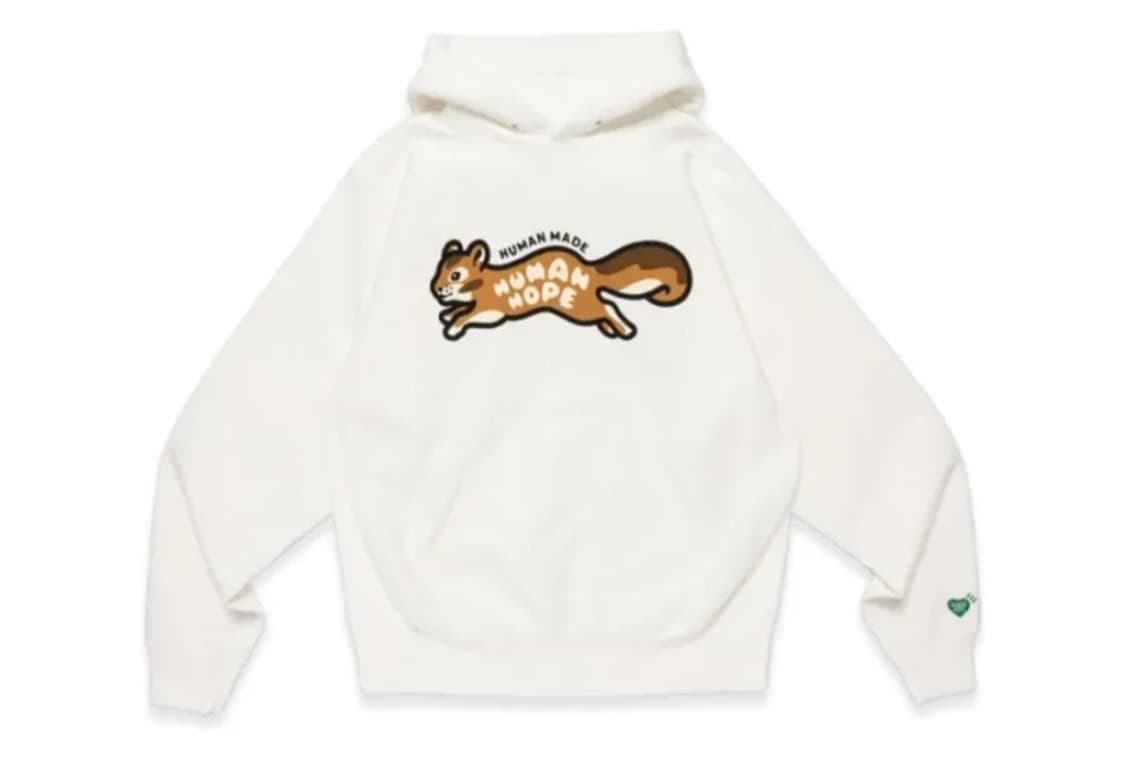 휴먼메이드 휴먼 호프 후드 화이트 XL 상품이미지1