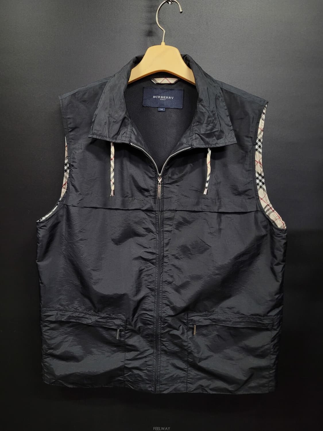 Burberry 버버리 골프 빈티지 바람막이 집업 베스트 상품이미지7