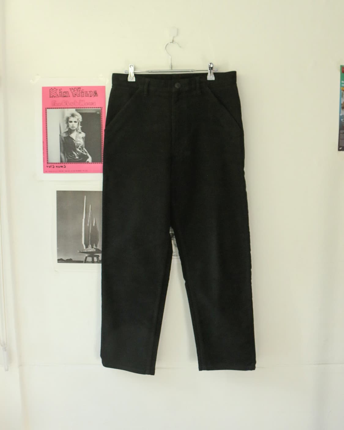 꼼데 가르송 옴므 플러스 블랙 코튼 팬츠 상품이미지3