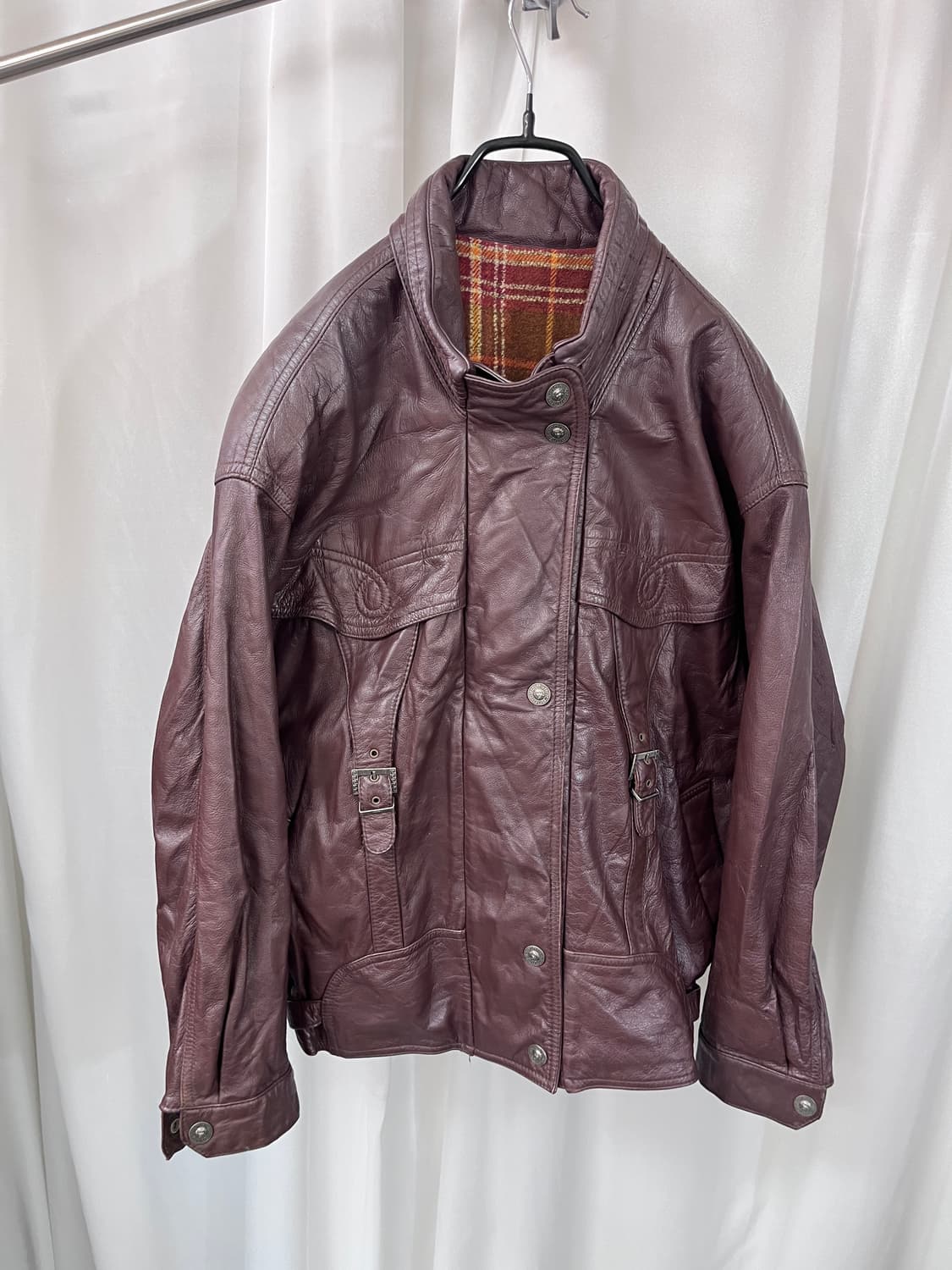 vintage leather jacket  상품이미지1
