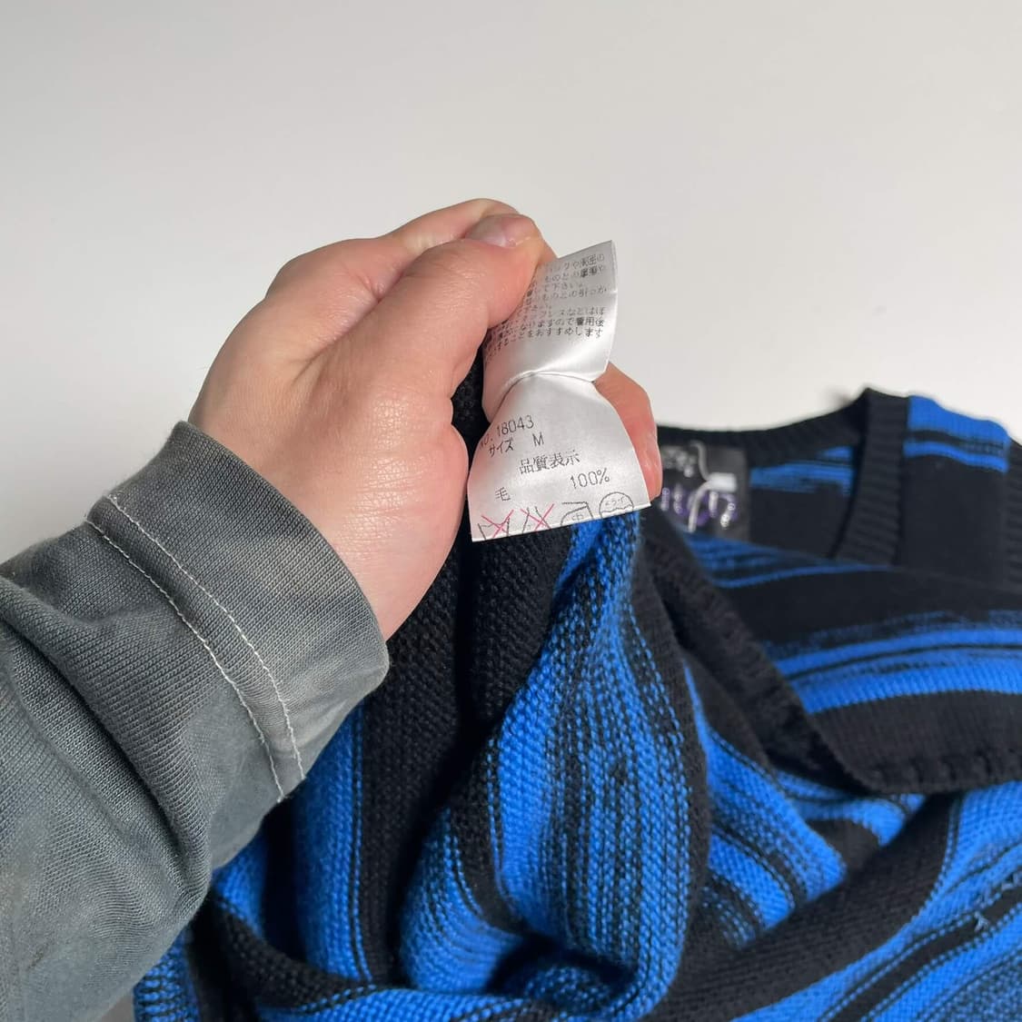 Clutch 펠트 울 100 스트라이프 원피스 상품이미지6