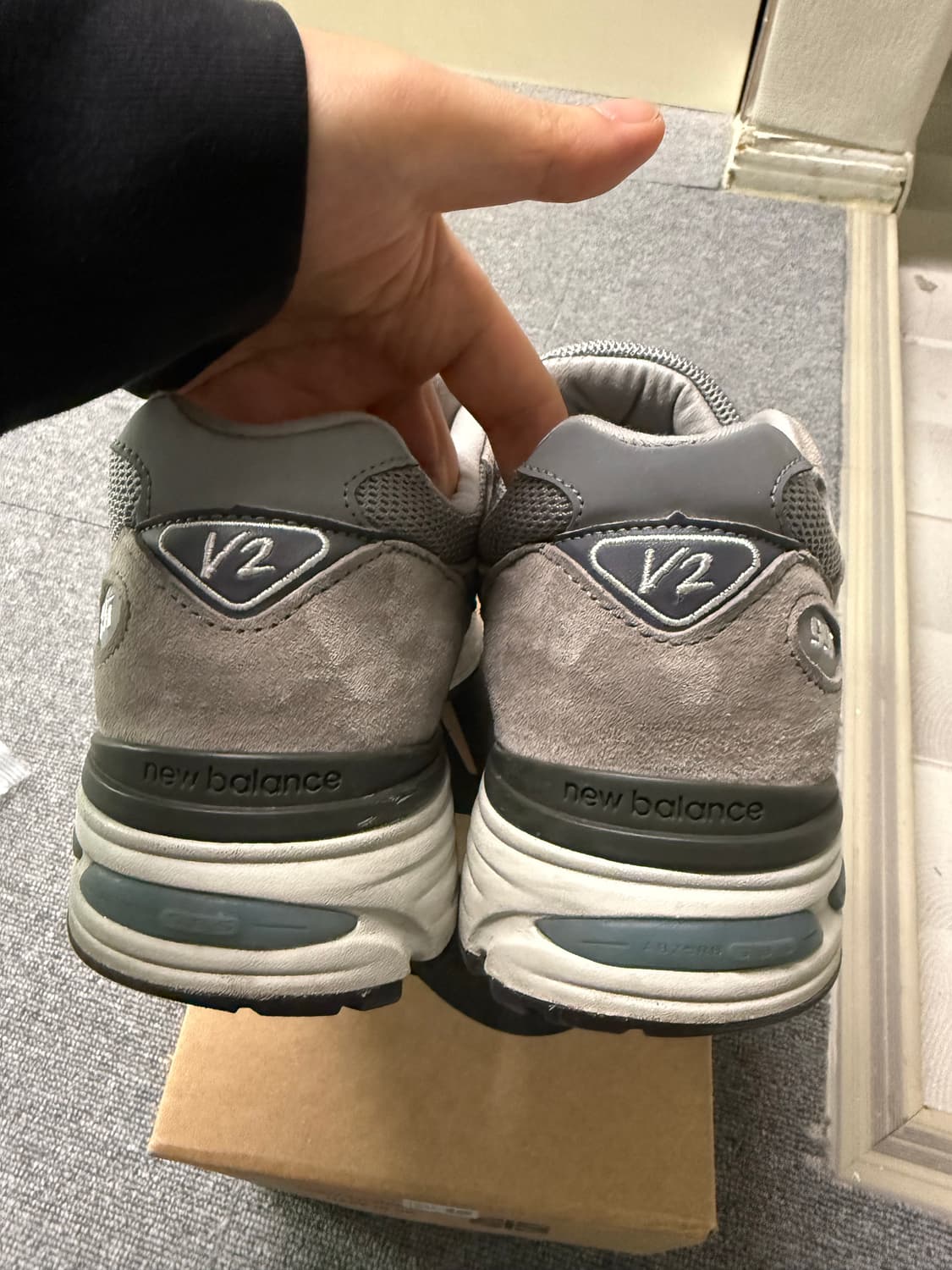 뉴발란스 991v2 그레이255 상품이미지5