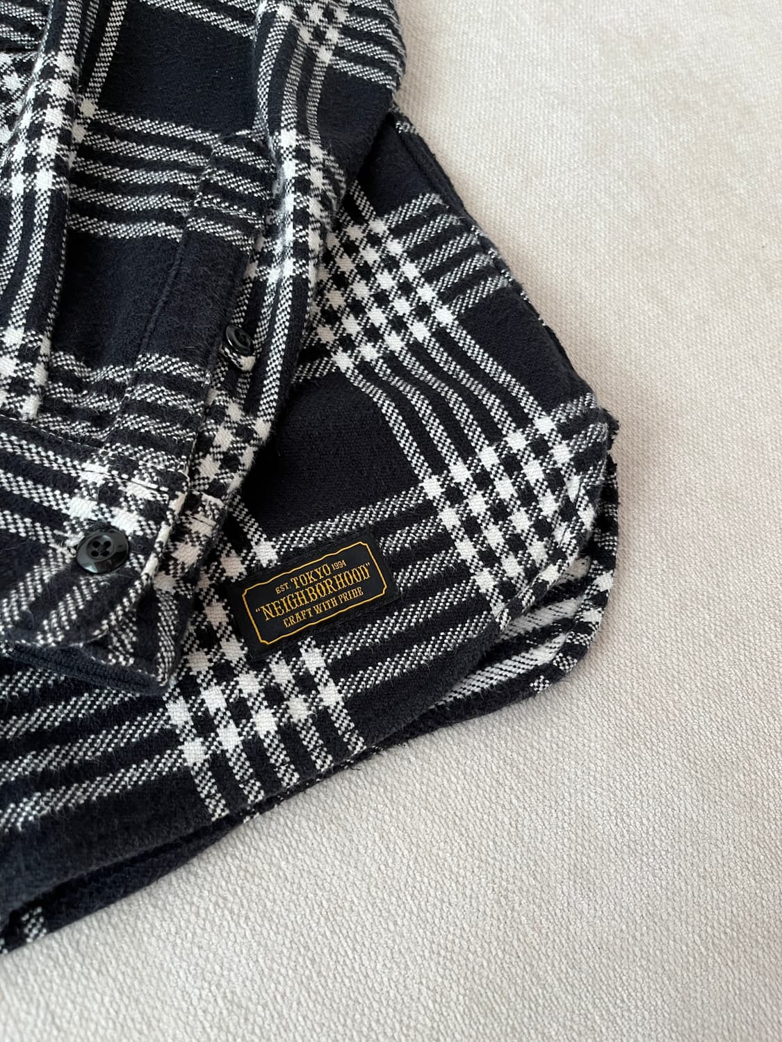 네이버후드 16fw 럼버 셔츠 상품이미지2