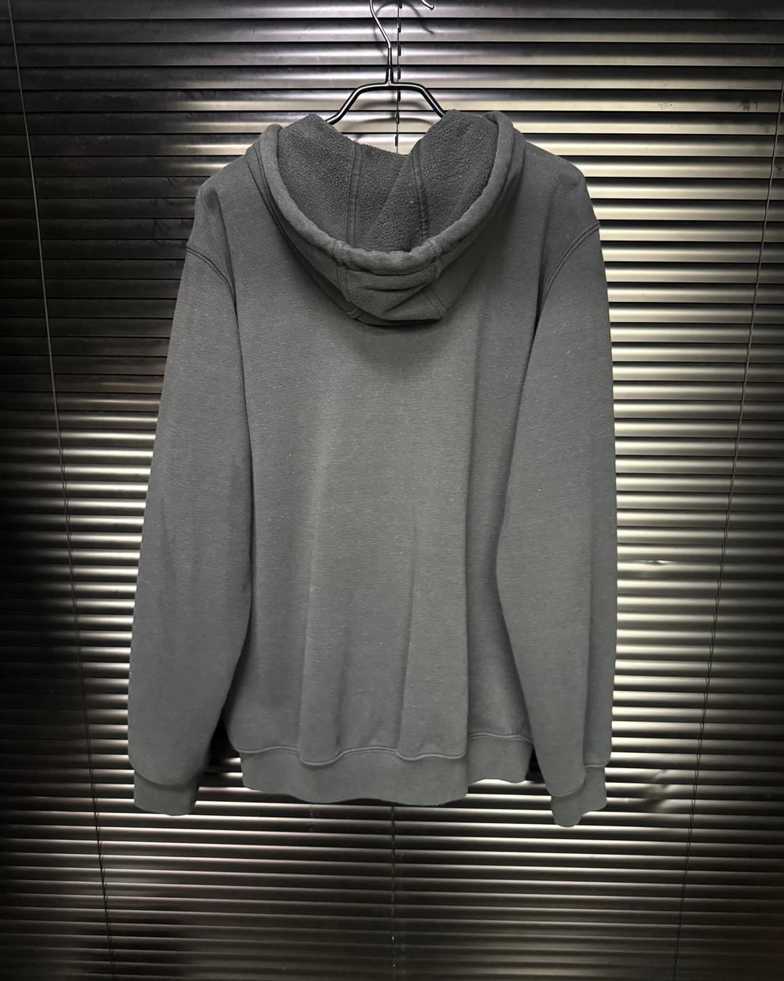 칼하트 후드 집업 워크 기모 오버핏 S 후디 스웻 블랙 차콜 빈티지 스몰 상품이미지5