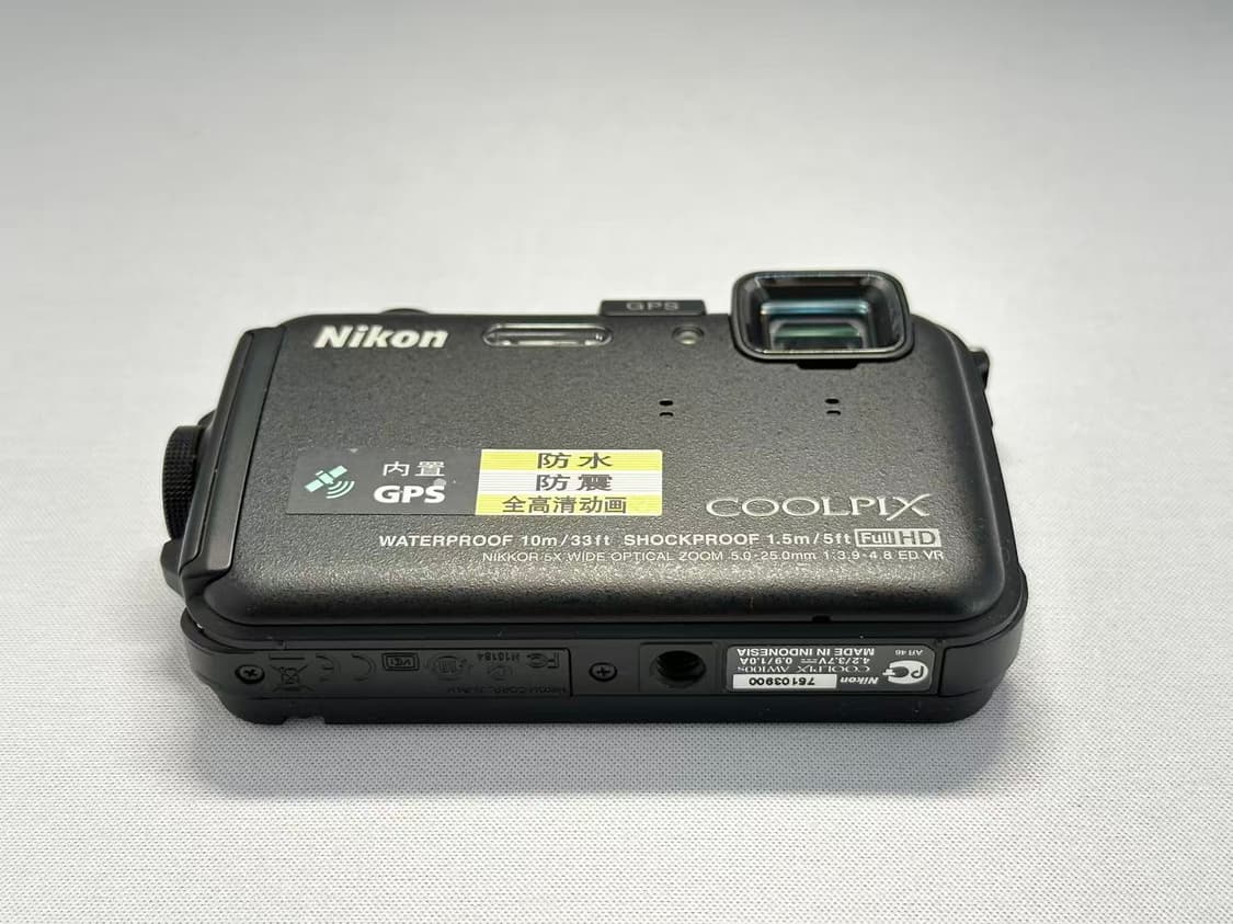 （S급）니콘 쿨픽스 aw100（aw110) 블랙 빈티지 디카 상품이미지2