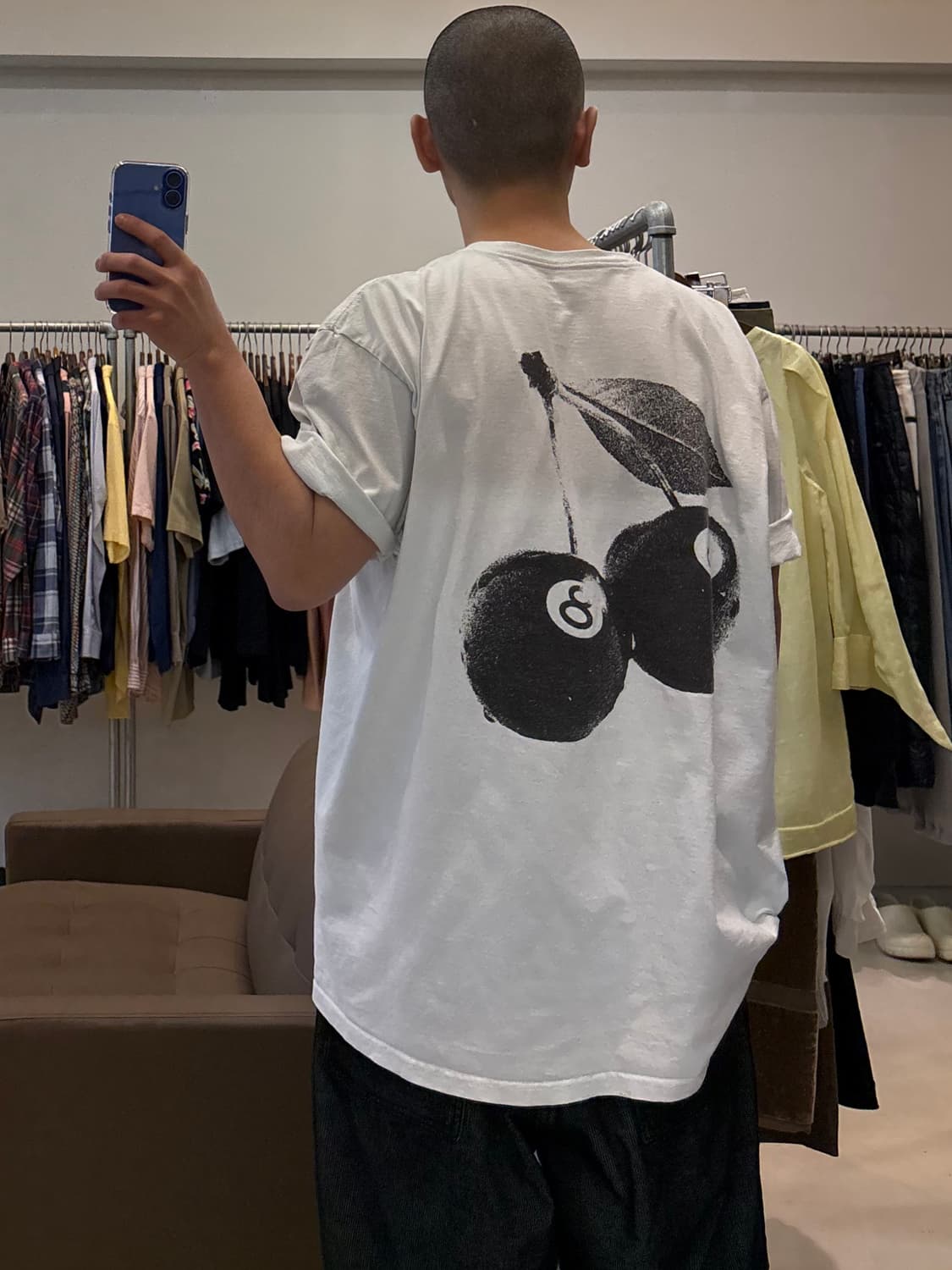 스투시 8볼 체리 티셔츠 상품이미지8