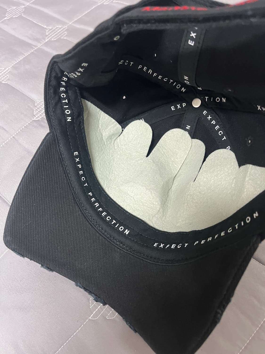 마틴로즈 컷 픽 캡 블랙 상품이미지3