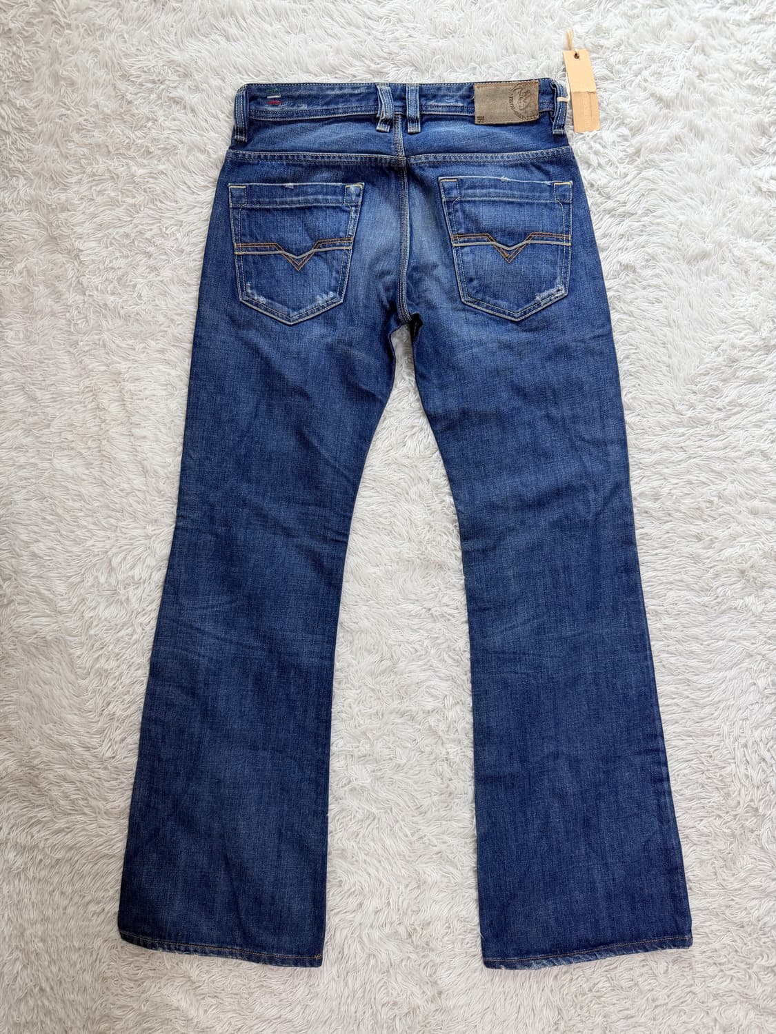 디젤(Diesel) KOFFHA 00772 아카이브 슬림 부츠컷 데님 상품이미지5