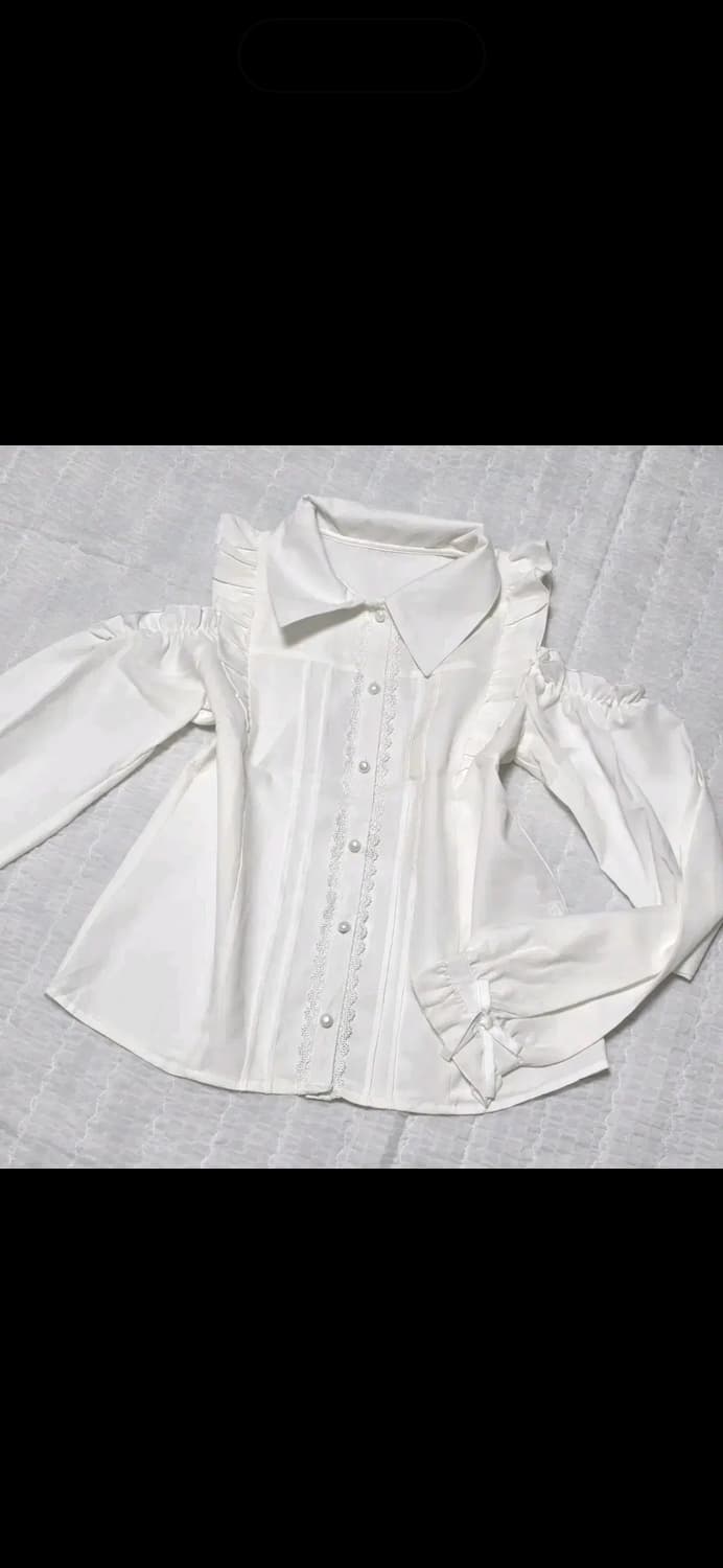 양산형 지뢰계 블라우스 일본 빈티지 일브 에블린 grl 리즈리사 상품이미지2