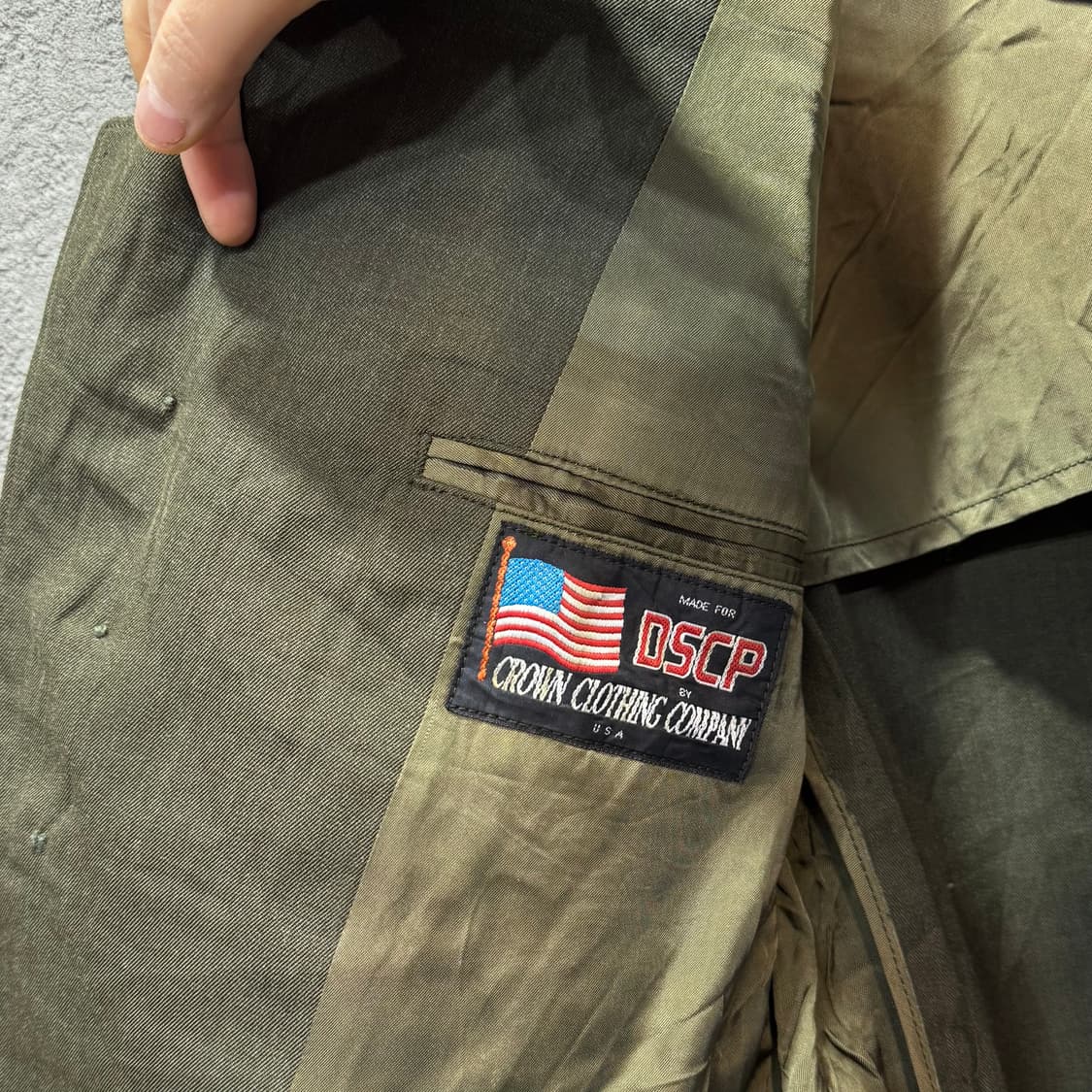 USMC 미 해병대 근무복 자켓 (L)   상품이미지8