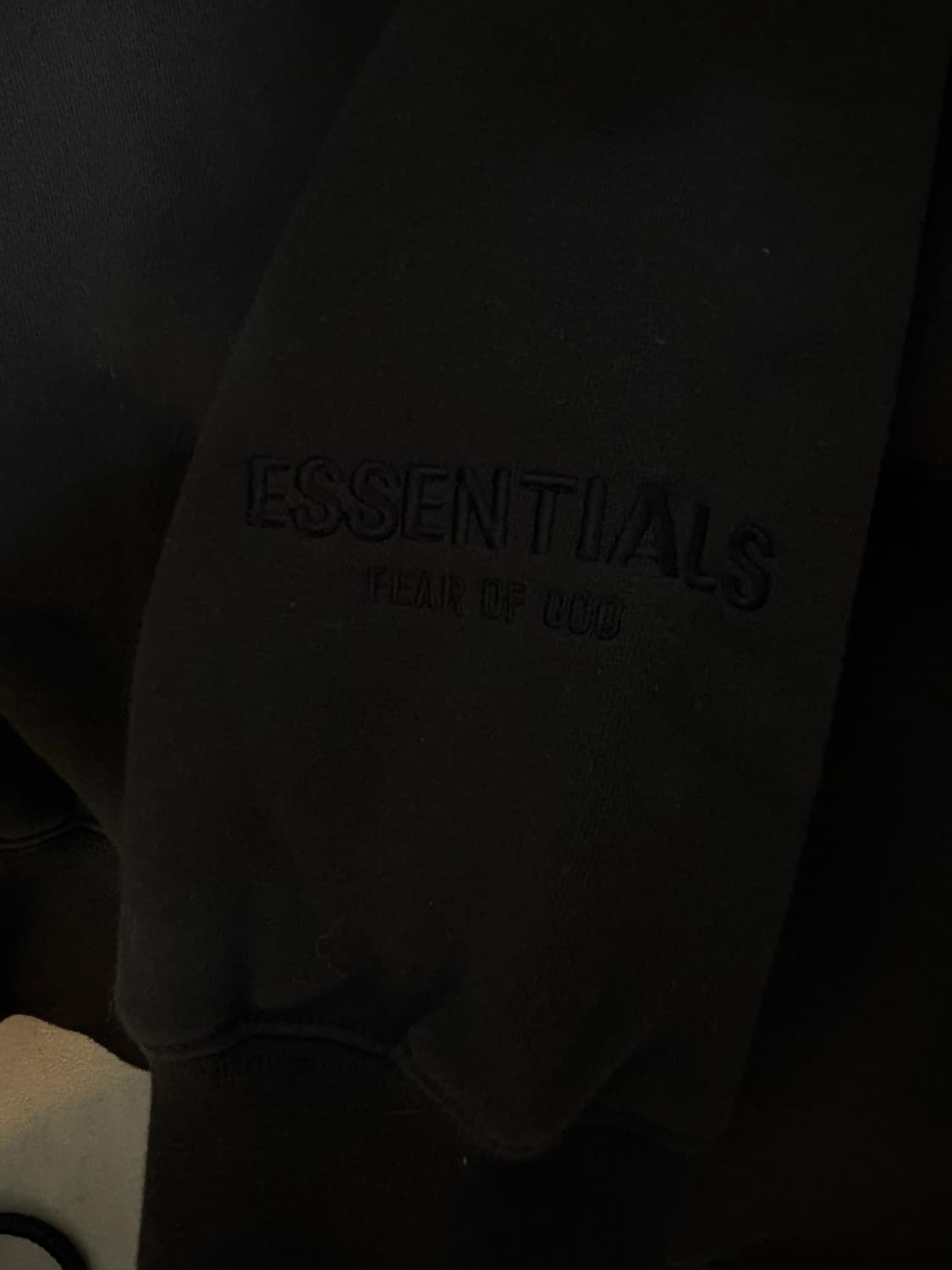 에센셜 리플렉티브 백로고 맨투맨 XL  상품이미지3