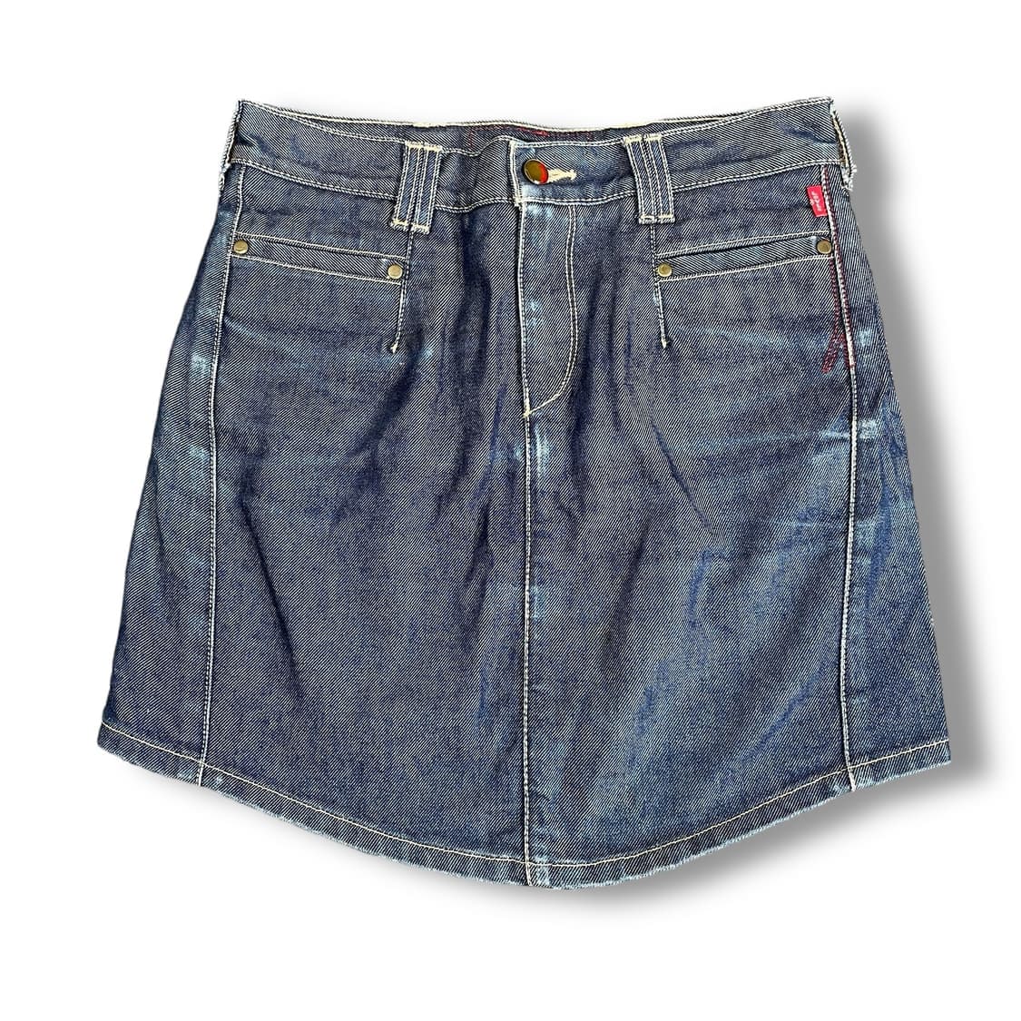 (27) 리바이스 엔지니어드 생지 데님 미니 스커트 상품이미지1