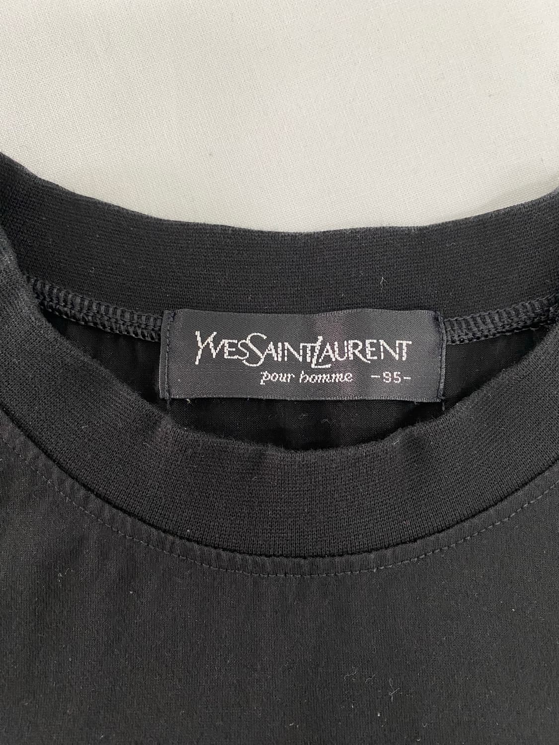 입생로랑 YSL 뿌르 옴므 빅로고 반팔티 M <349> 상품이미지4