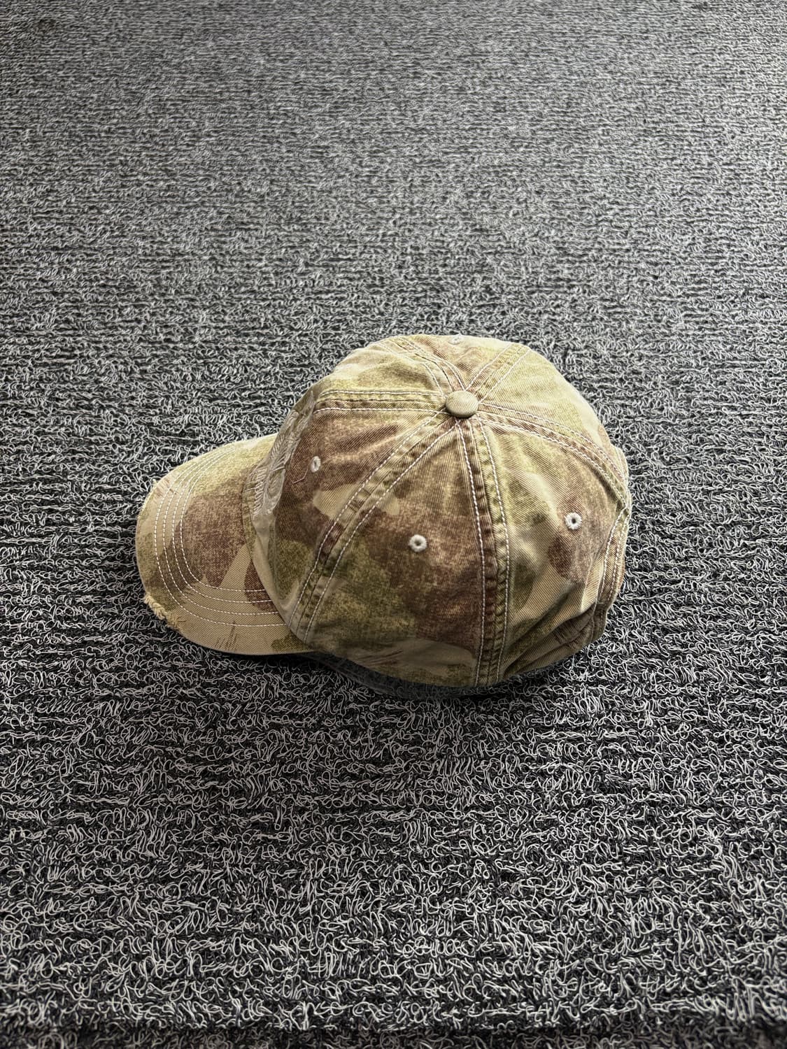 폴로 랄프로렌 자수로고 빈티지 카모플라쥬 볼캡 4185 상품이미지3