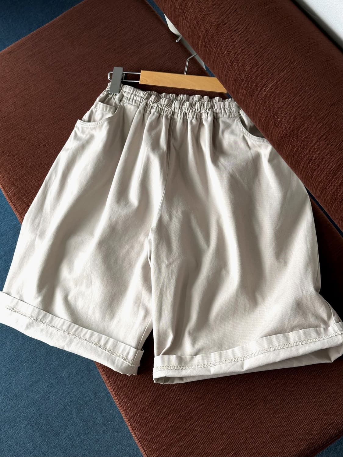 Natural cotton easy shorts 상품이미지1