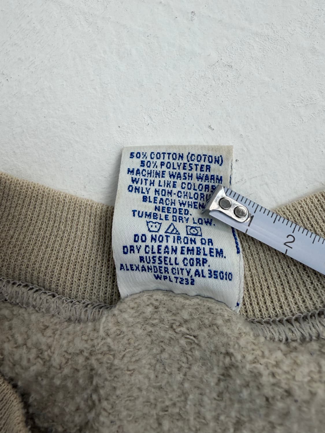 90s Russell Sweatshirt (beige) 상품이미지4