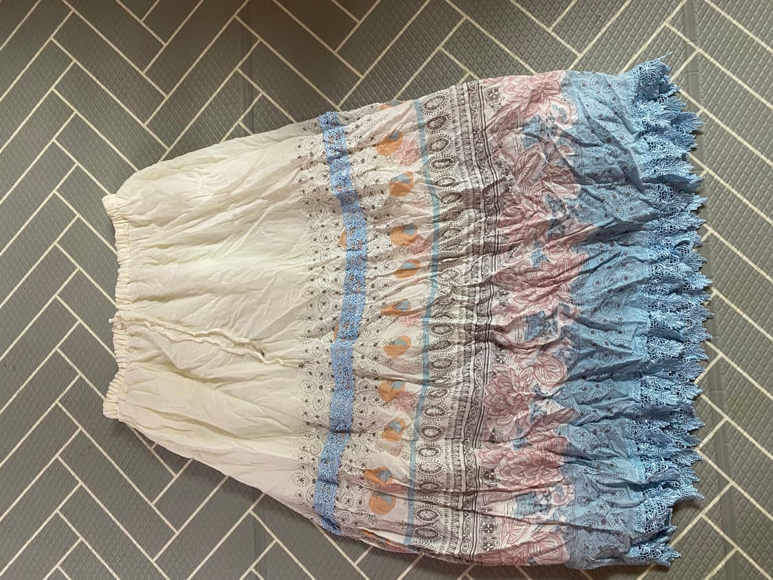 일본빈티지 모리 롱스커트 상품이미지1