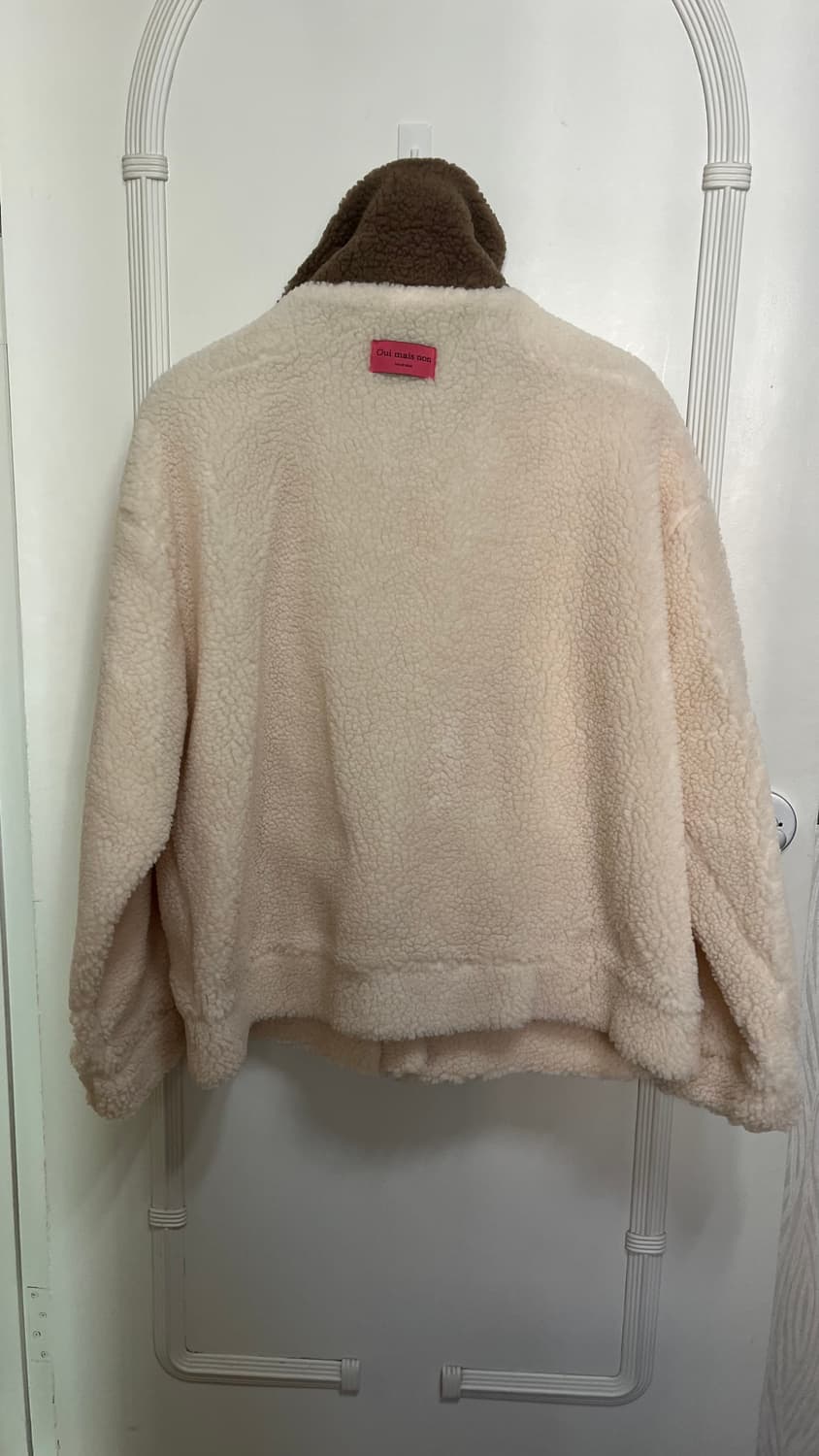 Oui mais non 위메농 오버핏 뽀글이 상품이미지4