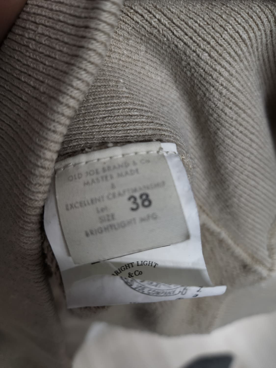 올드조 oldjoe 실크넵 스웻 M 상품이미지7