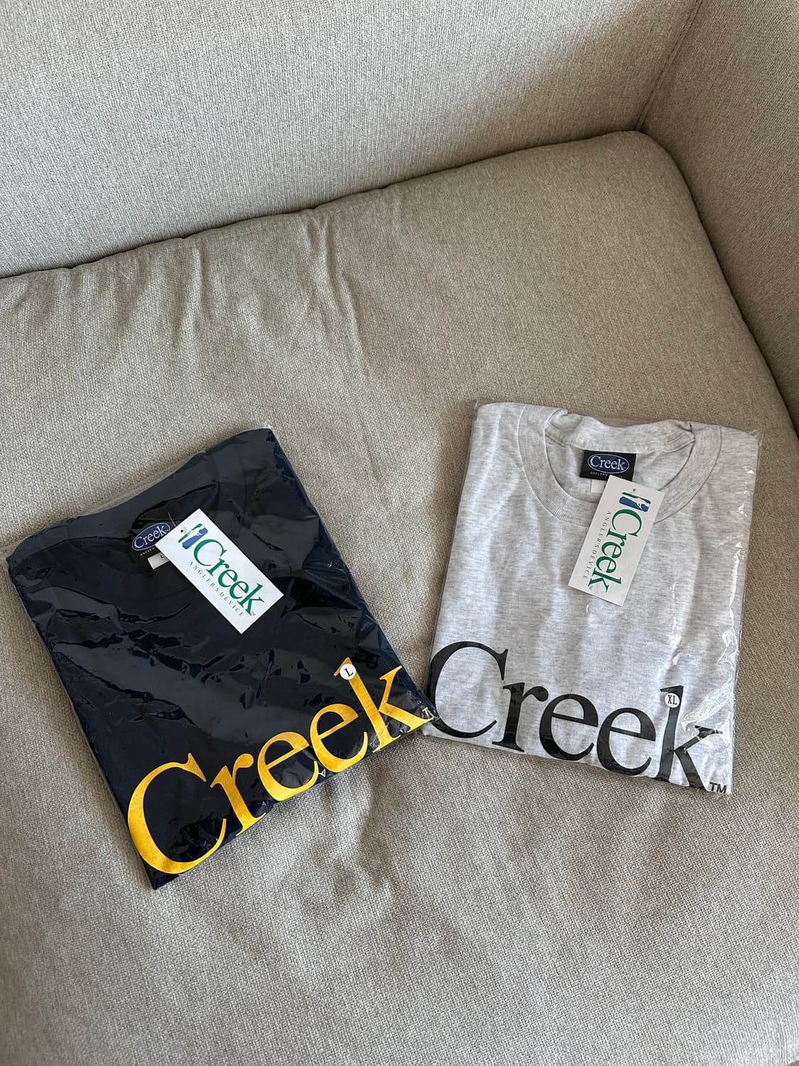Creek 뉴욕 한정판 티셔츠 새상품 애쉬 그레이 상품이미지5