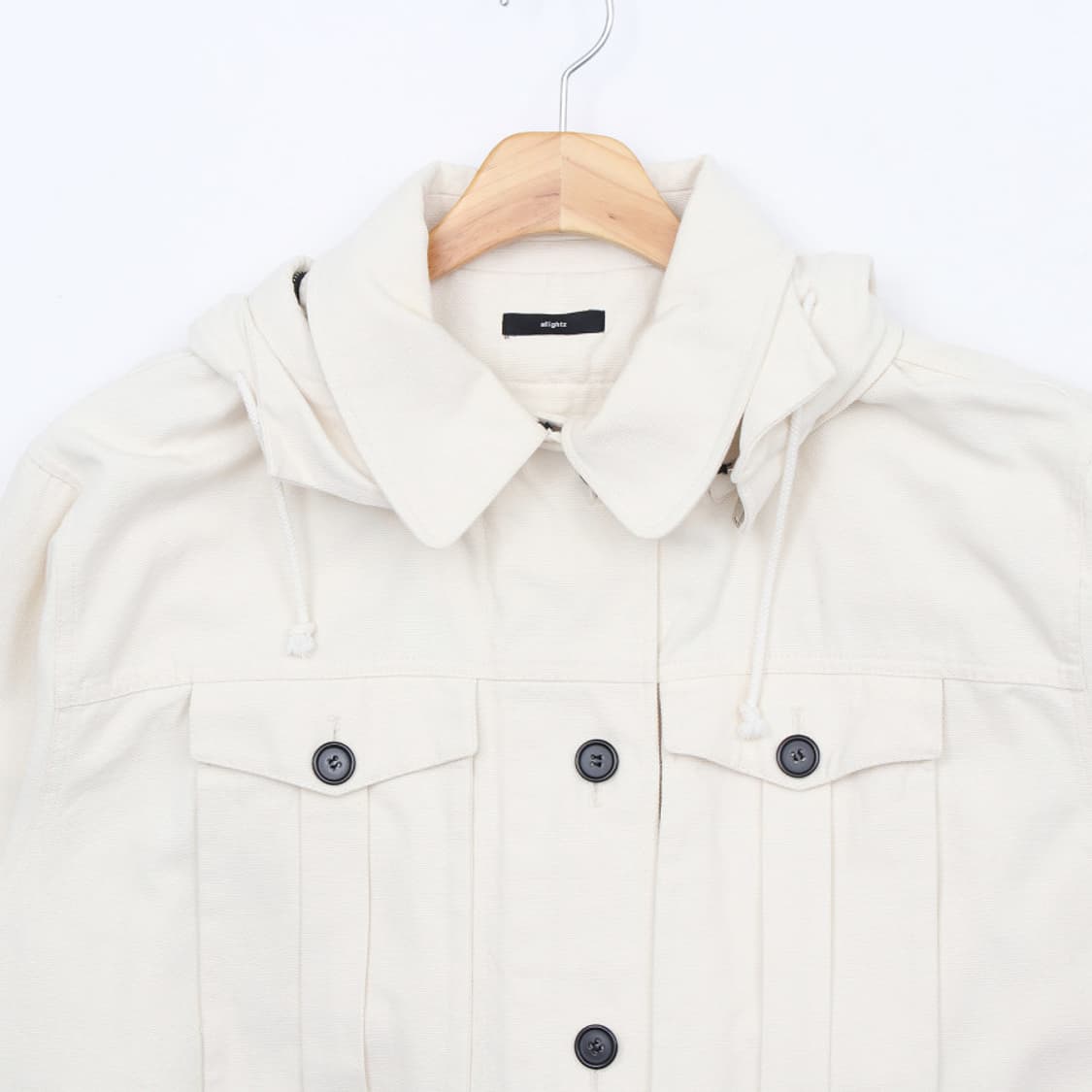 올라이츠 숏 빅후드 트러커 자켓 상품이미지2