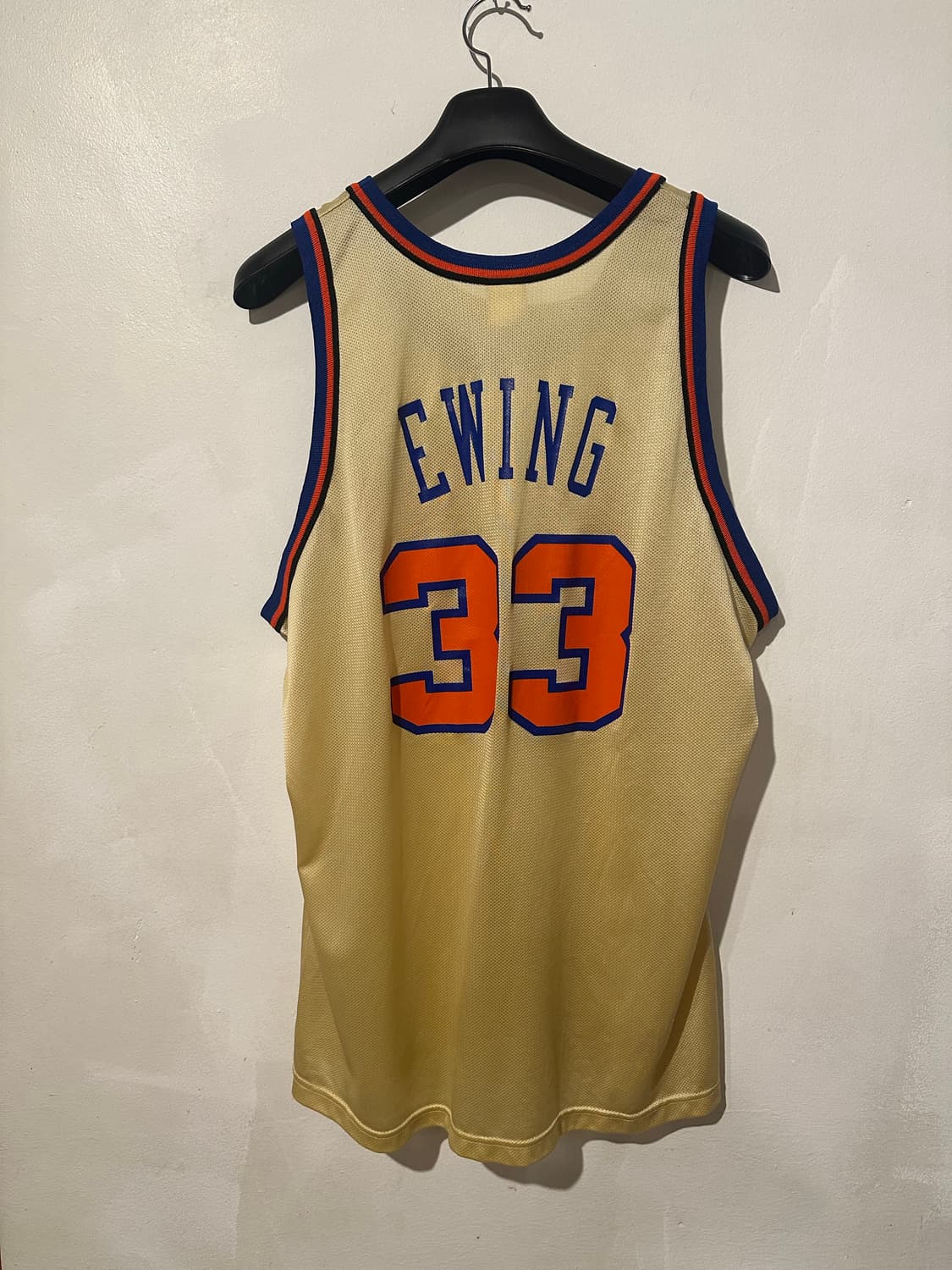 빈티지 90s 챔피온 뉴욕 킥스 패트릭 유잉 져지 상품이미지2