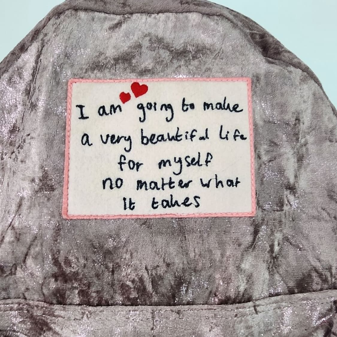 ENTRE REVES 벨벳 백팩 상품이미지6