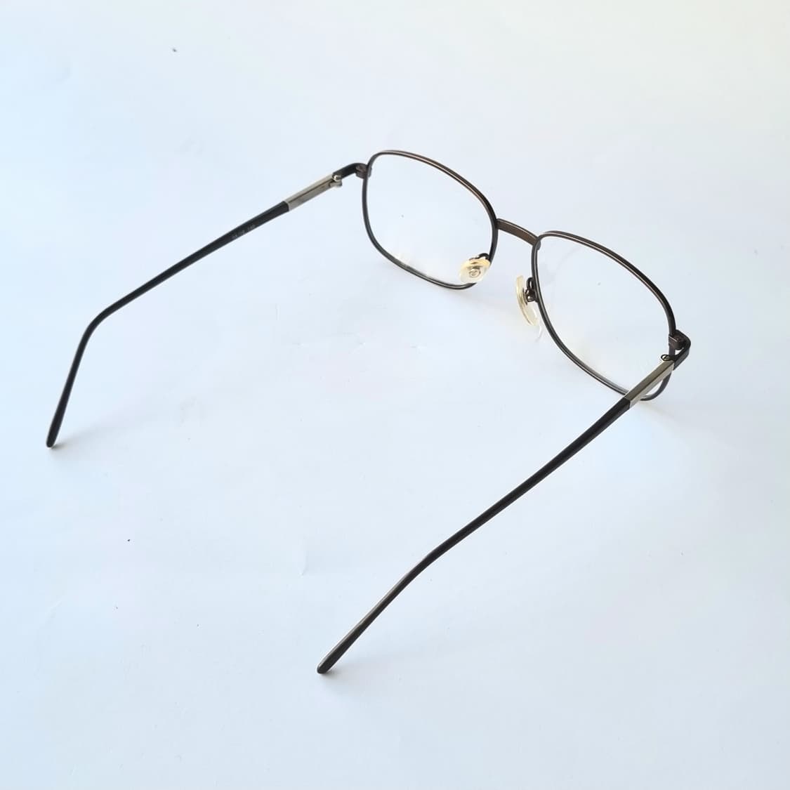 데드스탁 앤티크 브릿지 디테일 스퀘어 메탈 안경테 755 상품이미지7
