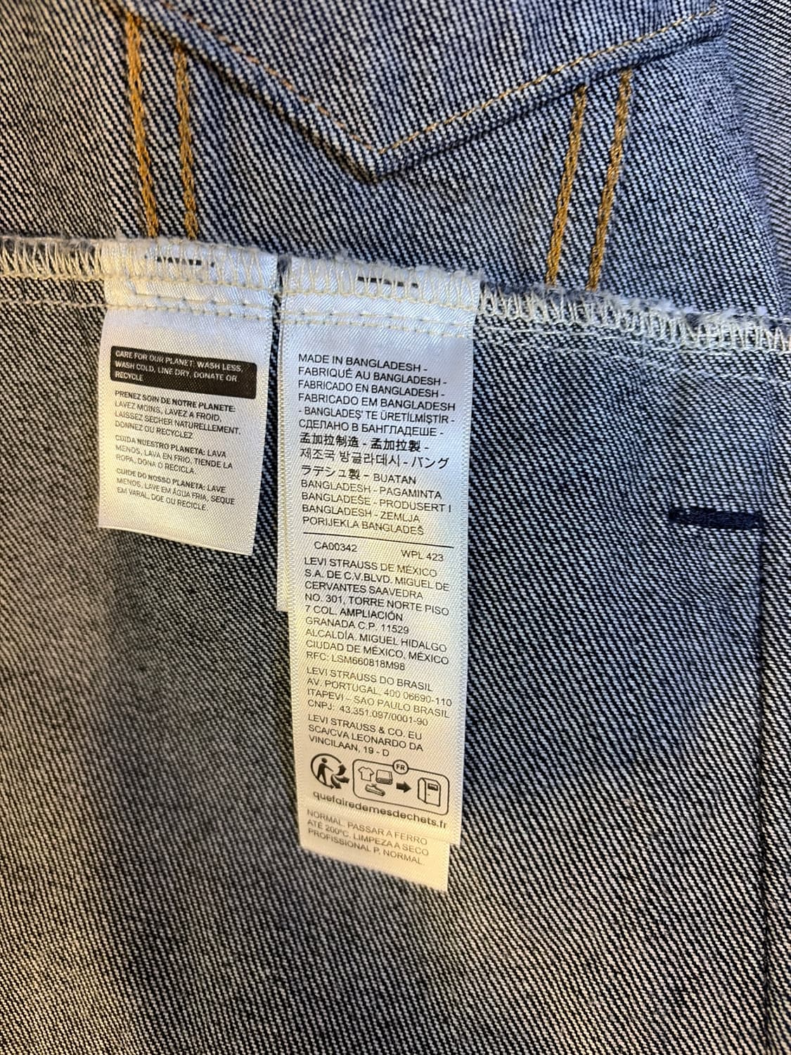 리바이스 데님 자켓 M 상품이미지3