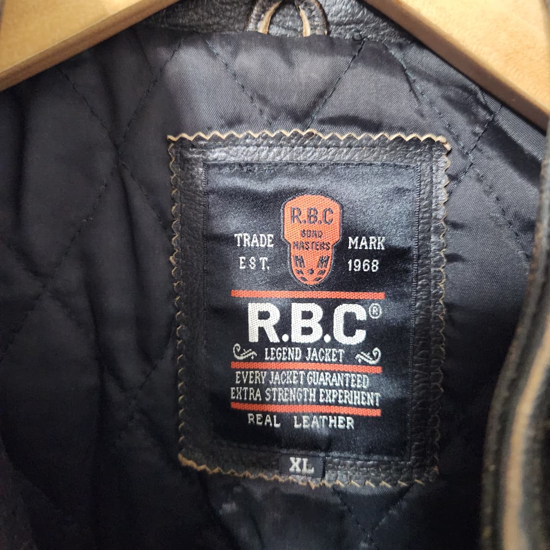 J438 [XL] RBC 리얼레더 자켓
 상품이미지3