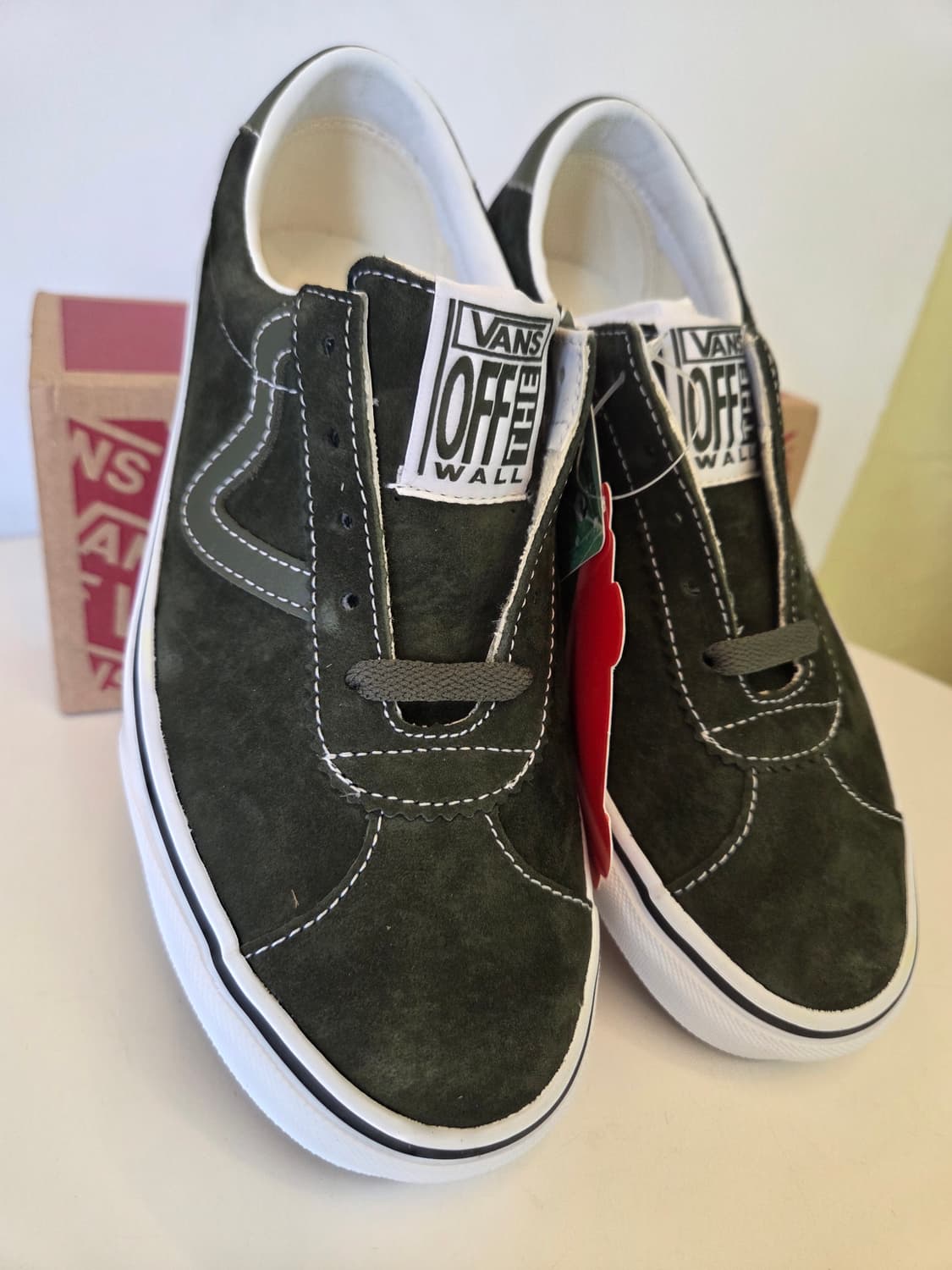 반스 슬립온 스니커즈 스웨이드 (새상품)🏁🏁 상품이미지6