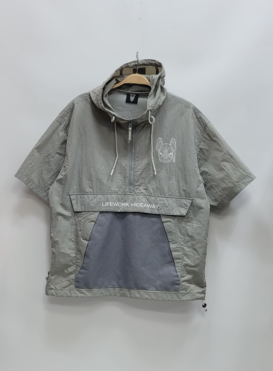 라이프워크 메쉬포켓 후드 아노락 / 남 M (117) 라이트 그레이
 상품이미지1