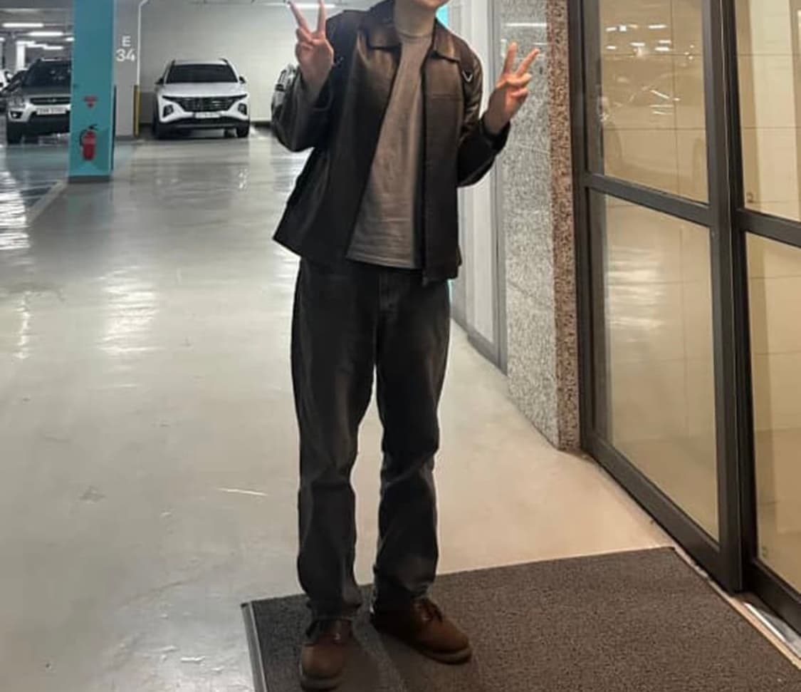 Levi’s red tab leather jacket 상품이미지1