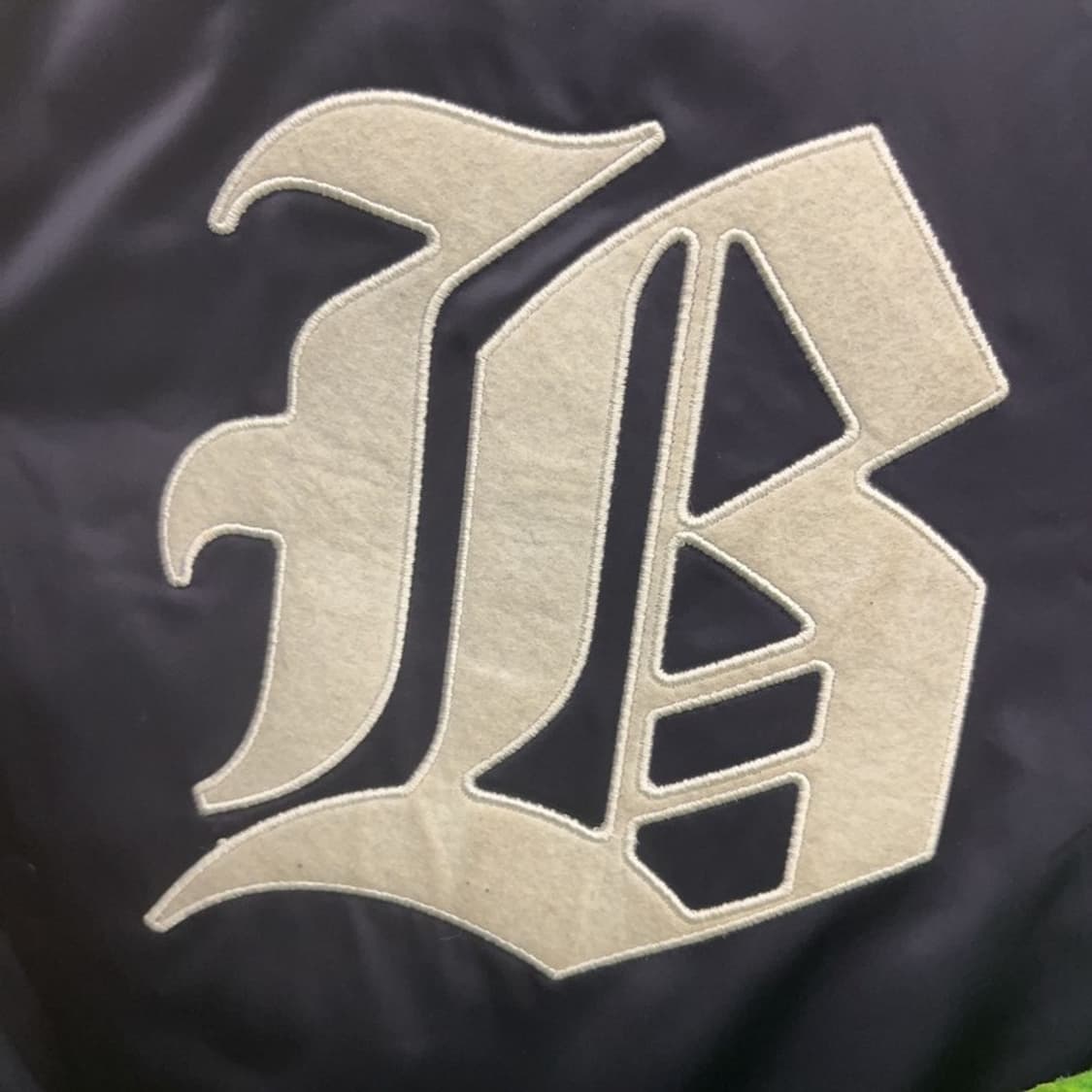 비바스튜디오 올드스쿨 스트릿힙합 스타디움 바시티자켓 L C07884 상품이미지8