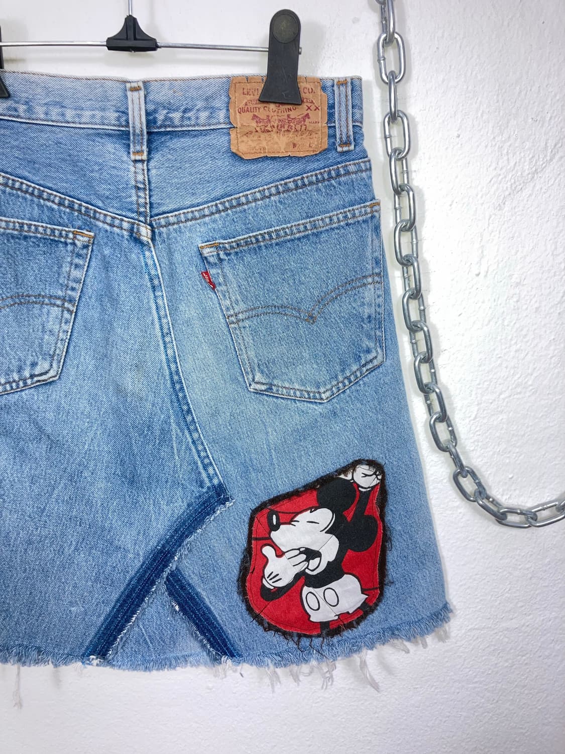 리바이스 리메이크 데님 스커트 상품이미지5