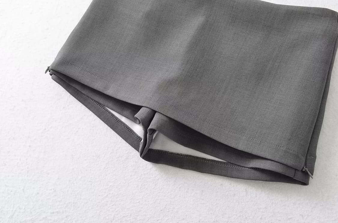 타오바오 블랙 미니스커트 마이크로미니 상품이미지2