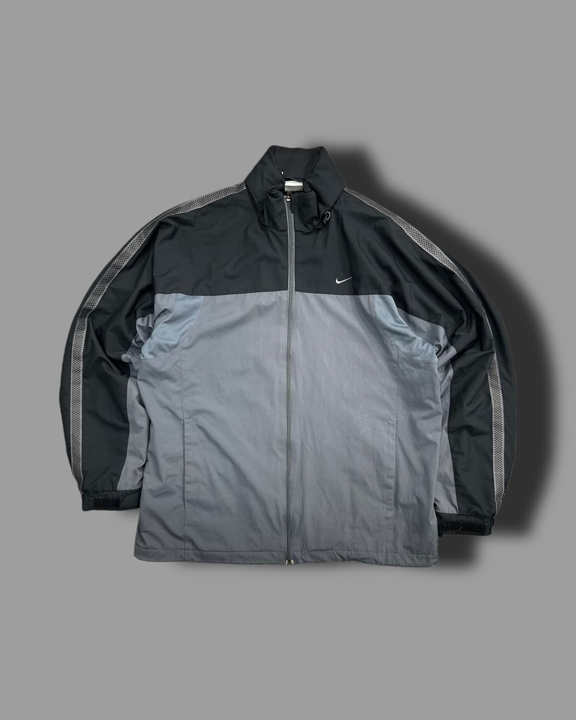 나이키 00s 블랙 믹스컬러 바람막이 L 상품이미지4