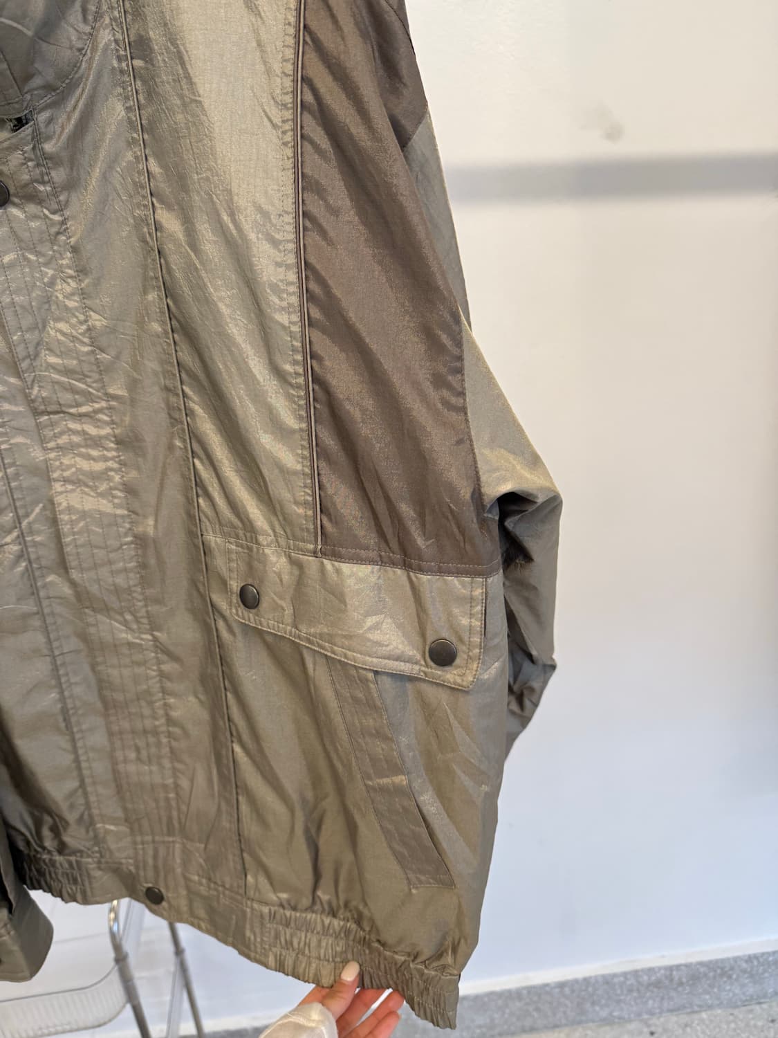 CREALY glossy brown jk 상품이미지6