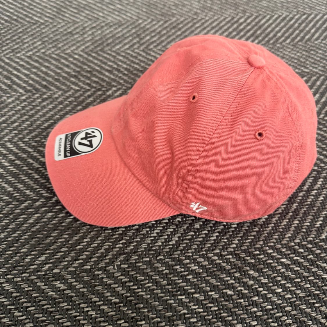 47브랜드 클린업 캡 모자 코랄 상품이미지2
